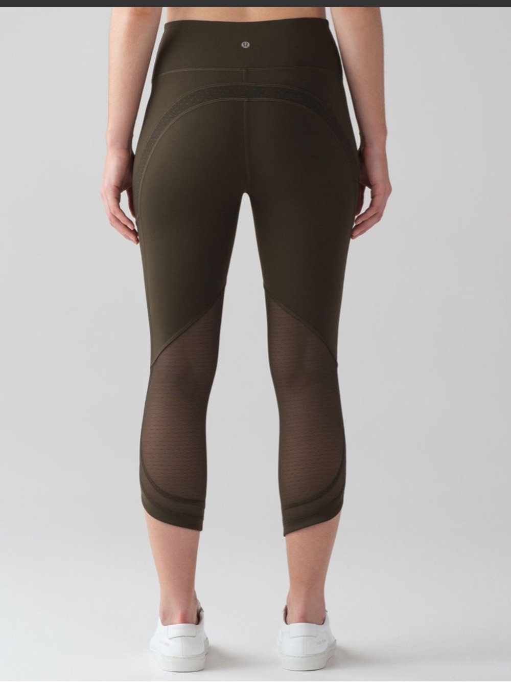 lululemon athletica Revitalize Crop Leggings 21” - Dark Olive